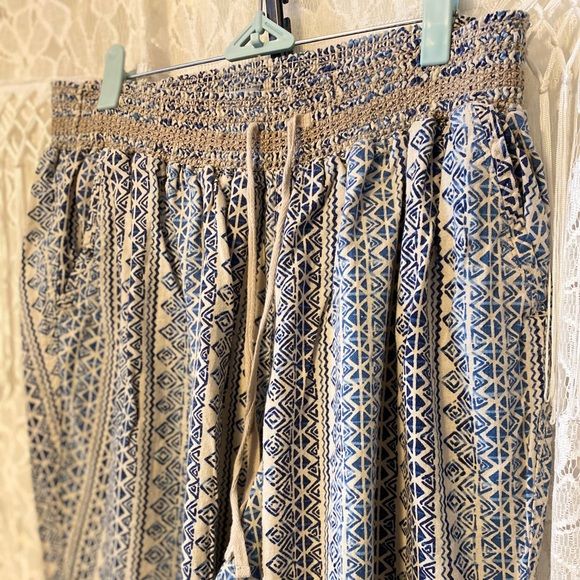 Lovesick Pants - Lovesick bohemian tribal palazzo pants